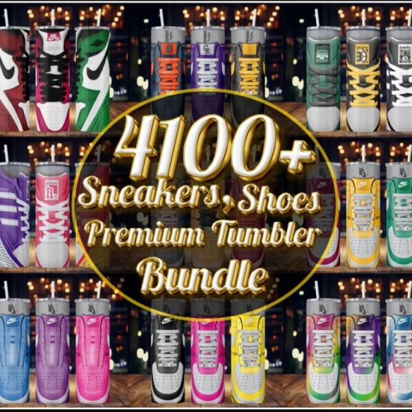 4100+ Sneaker tumbler, Kicks Tumbler Wrap for Sublimation png, 20 ounce 20oz Digital Download File, PNG Straight Tumbler, Shoes Tumbler wrap